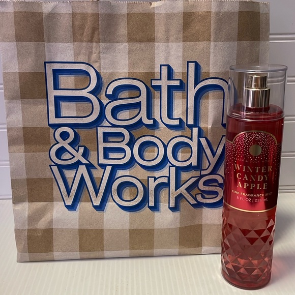 B&BW- Winter Candy Apple Fine Fragrance Mist-8 oz bottle - Picture 6 of 9
